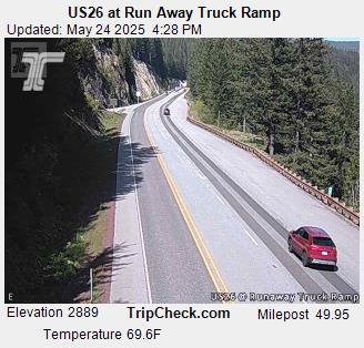 US26 at Run Away Truck Ramp